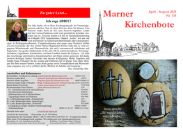 Kirchenbote-135-April 2021