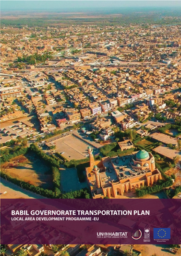 Babil Governorate Transportation Plan