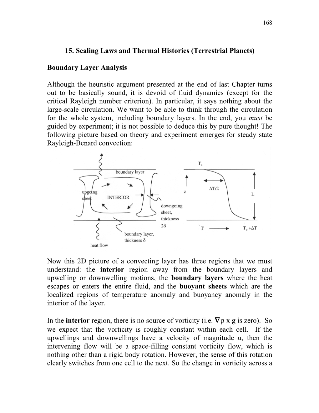 15. Scaling Laws and Thermal Histories (Terrestrial Planets)