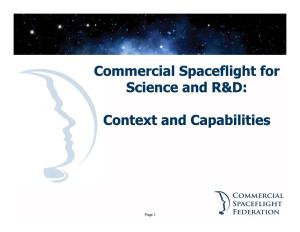 Commercial Spaceflight Federation Members