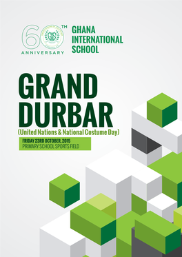 Ghana International School Grand Durbar
