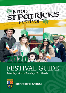 St Patrick's Festival 2020 Guide