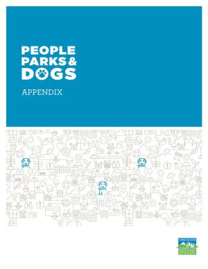People, Parks, and Dogs Strategy Appendix
