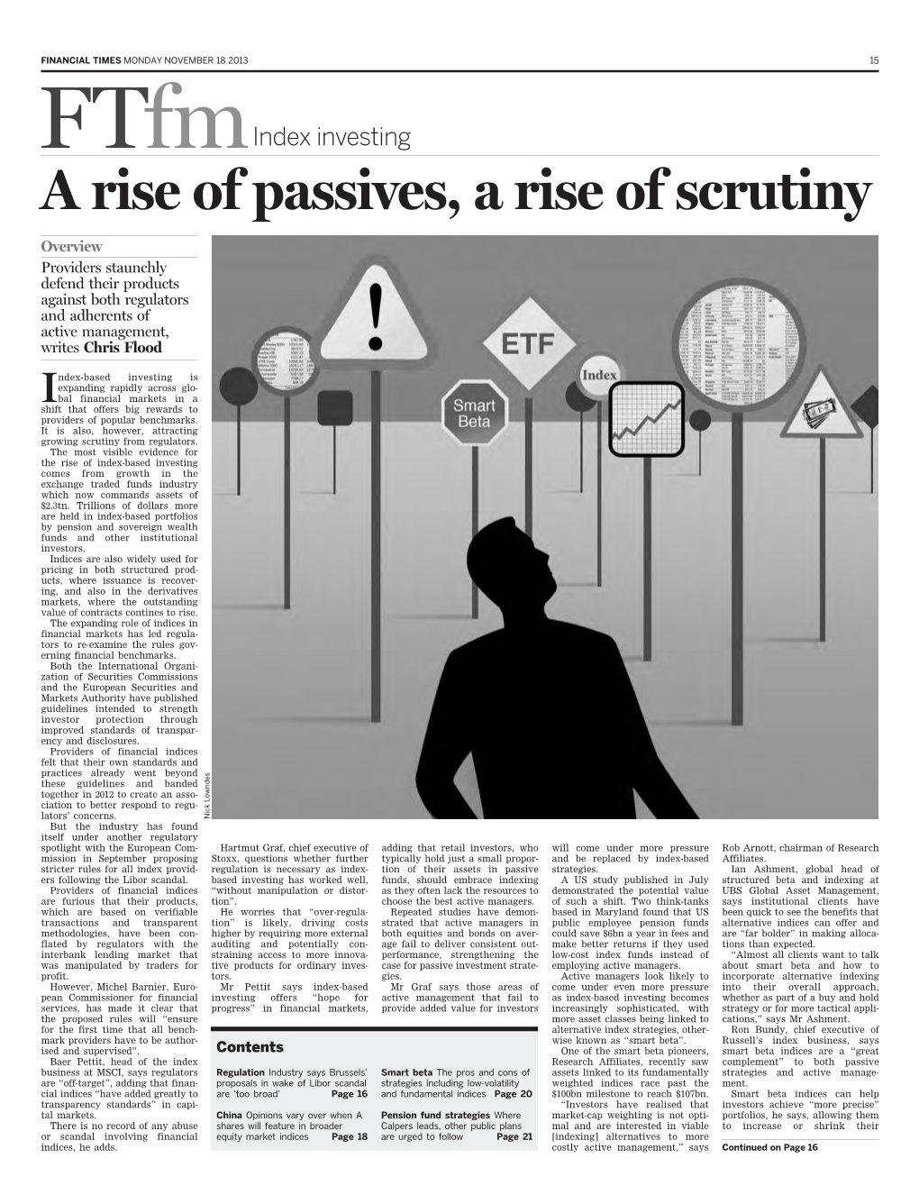 A Rise of Passives, a Rise of Scrutiny