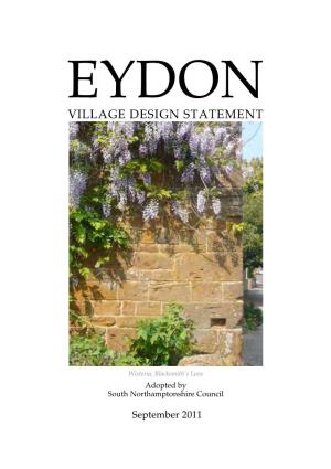 Eydon Village Design Statement