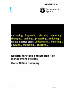 Eastern Yar Flood and Erosion Risk Management Strategy