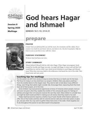 God Hears Hagar and Ishmael April 19, 2020 Dig Deeper by Robert W