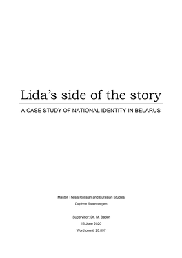 Lida's Side of the Story