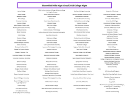 Bloomfield Hills High School 2018 College Night