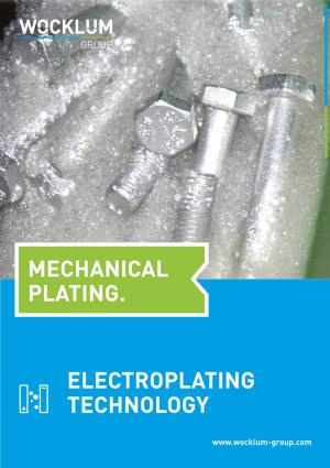 Mechanical Plating. Electroplating Technology
