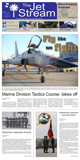 Marine Division Tactics Course Takes Off