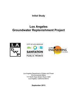 Los Angeles Groundwater Replenishment Project