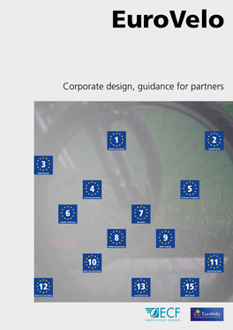 Corporate Design, Guidance for Partners Corporate Design,Guidanceforpartners Eurovelo 2