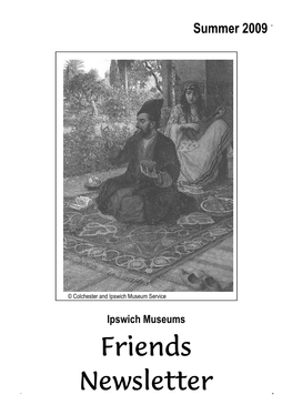 Friends Newsletter 1 FOIM Newsletter - Summer 2009