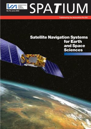 Satellite Navigation Systems for Earth and Space Sciences Editorial