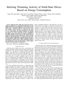 Inferring Trimming Activity of Solid-State Drives Based on Energy Consumption