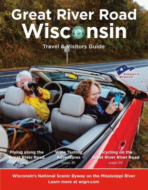 Wisconsin Great River Road Map