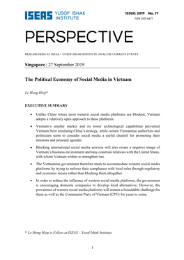 The Political Economy of Social Media in Vietnam