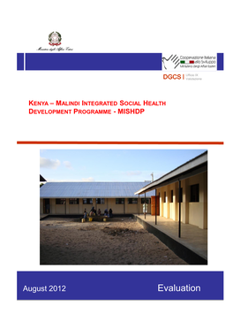 Kenya – Malindi Integrated Social Health Development Programme - Mishdp