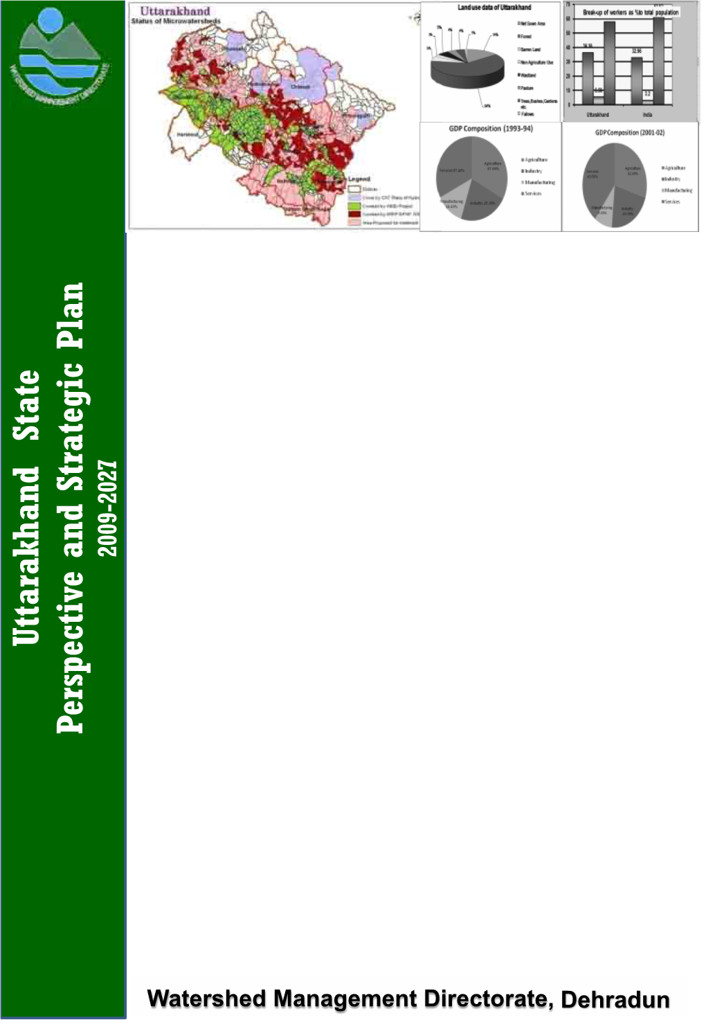 Uttarakhand State Perspective and Strategic Plan 2009-2027 Watershed Directorate, Management Dehradun