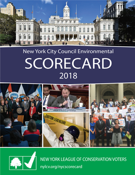 New York City Council Environmental SCORECARD 2018