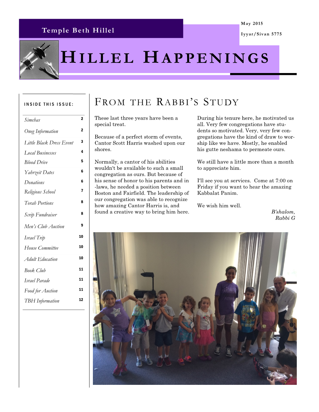 Hillel Happenings Page 3