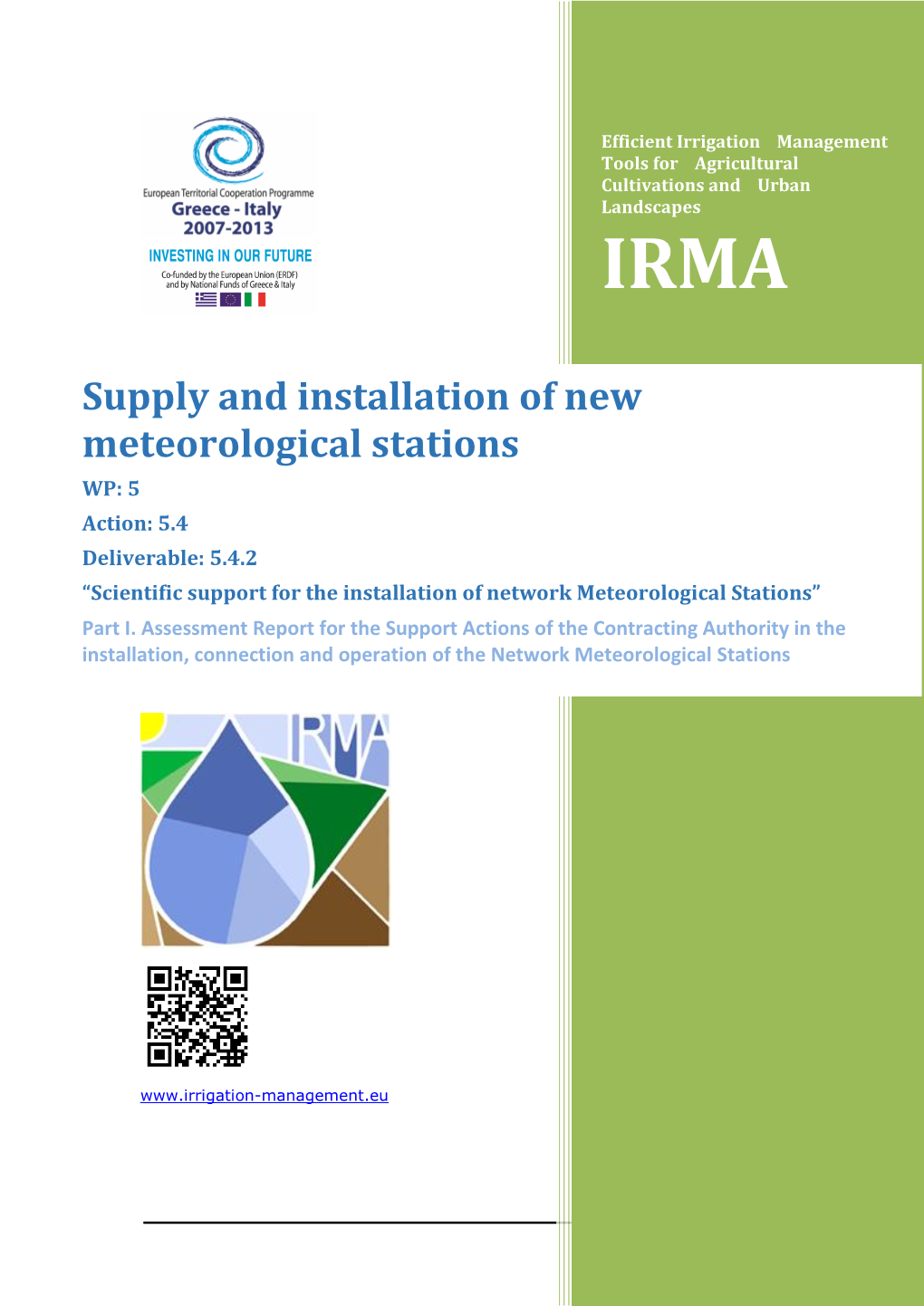 Supply and Installation of New Meteorological Stations