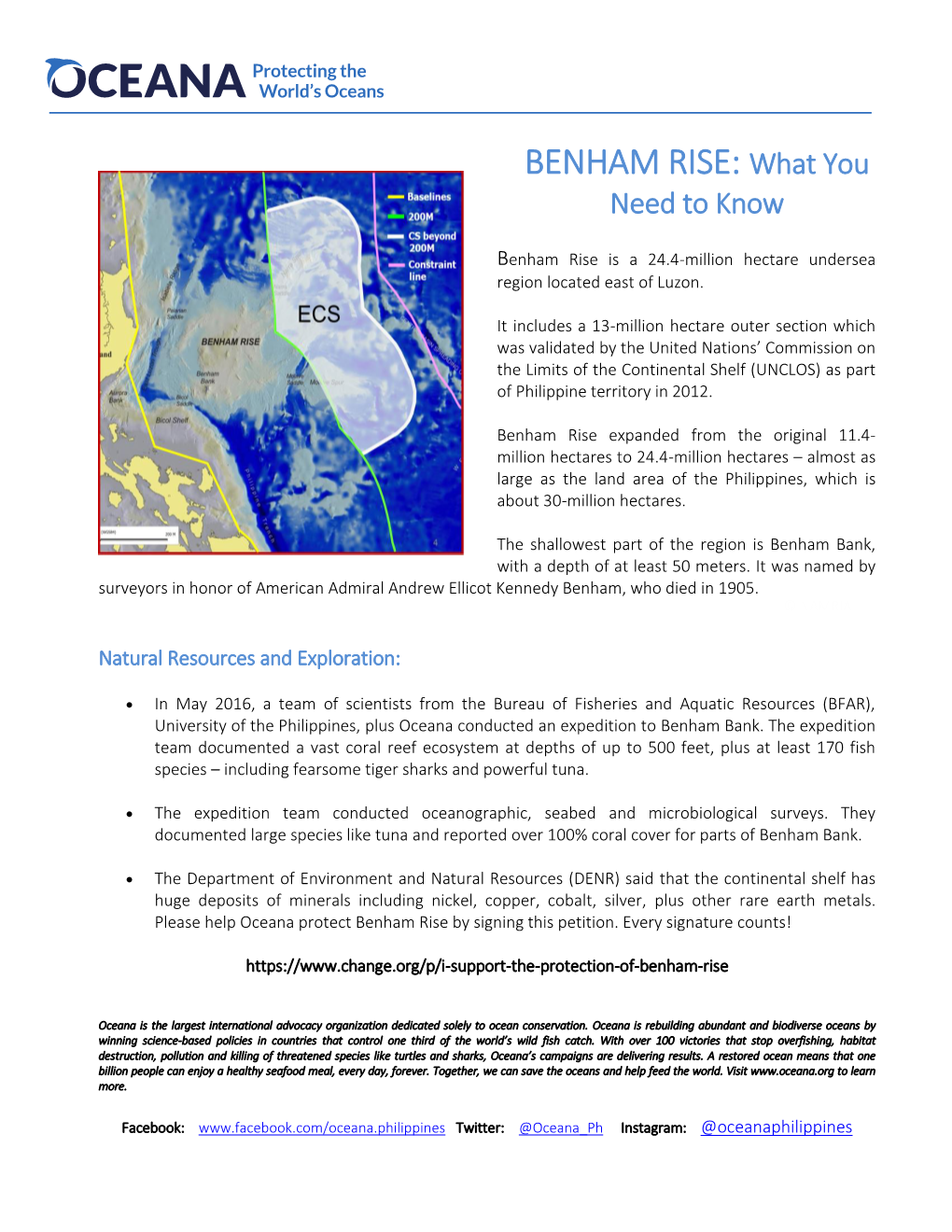BENHAM RISE: What You Need to Know