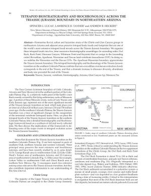 Tetrapod Biostratigraphy and Biochronology Across the Triassic-Jurassic Boundary in Northeastern Arizona