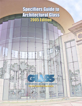 Specifiers Guide to Architectural Glass