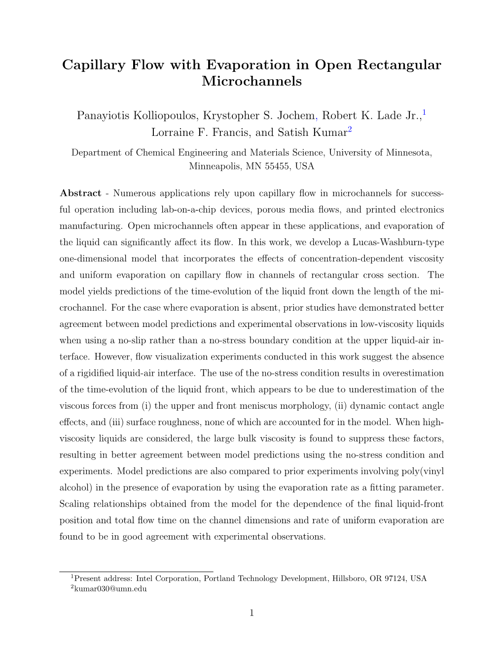 Capillary Flow with Evaporation in Open Rectangular Microchannels