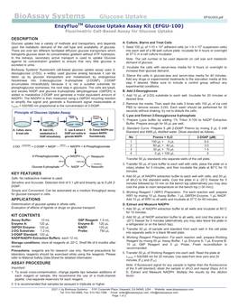 Bioassay Systems Glucose Uptake