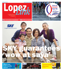 Lopezlink April 2014 Issue