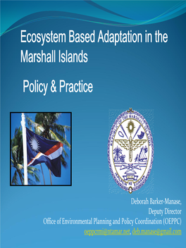 A Case Study from the Marshall Islands