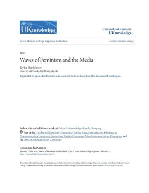 Waves of Feminism and the Media