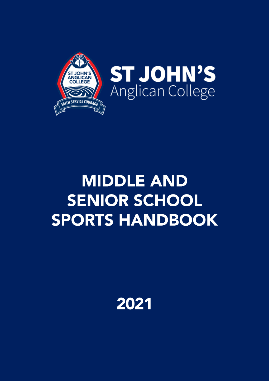 Middle and Senior School Sports Handbook 2021