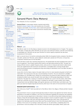 Sanand Plant (Tata Motors)