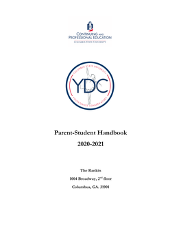 Parent-Student Handbook 2020-2021