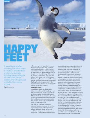 Sound for Happy Feet Issue 52