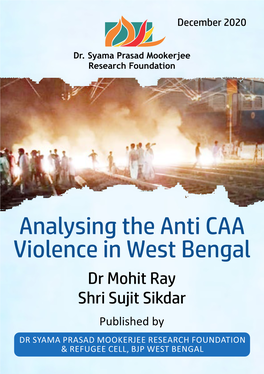 Analysing the Anti CAA Violence in West Bengal