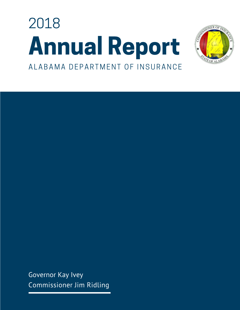 2018 Annual Report of the Alabama