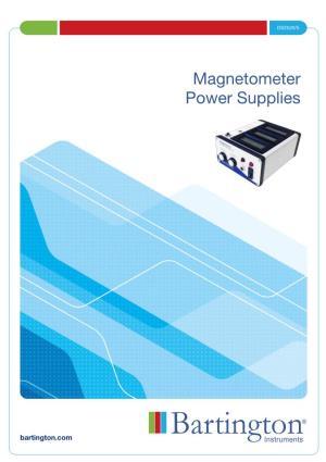 Magnetometer Power Supplies