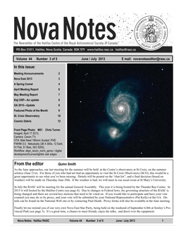 Nova Notes June 2013 Final