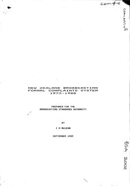 New Zealand Broadcasting Formal Complaints System 1973–1988 PDF1.69 MB