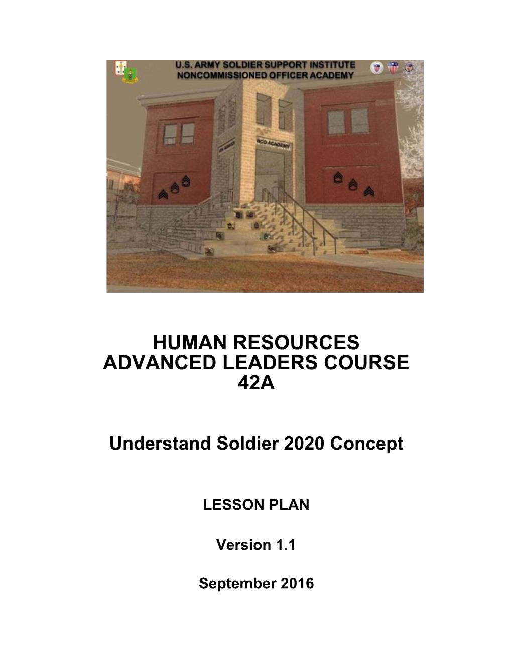 Advanced Leaders Course