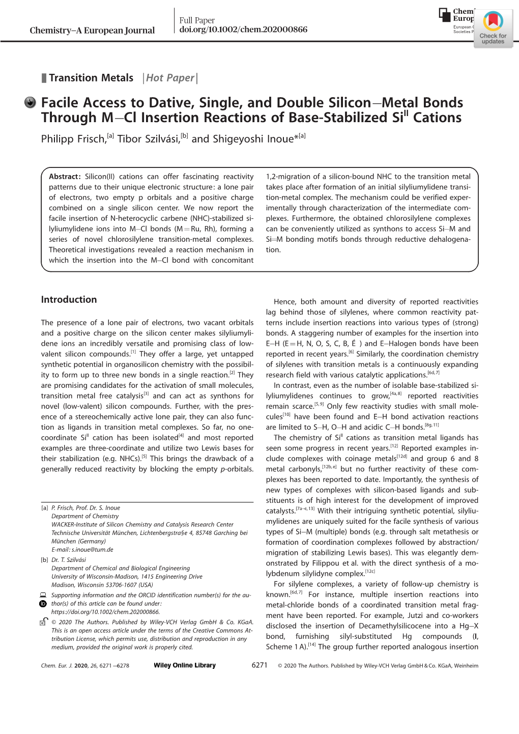 Facile Access to Dative, Single, and Double Silicon−Metal Bonds