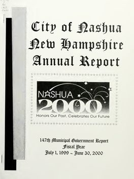 147Th Municipal Government Report, Fiscal Year July 1, 1999-June 30