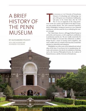 A Brief History of the Penn Museum