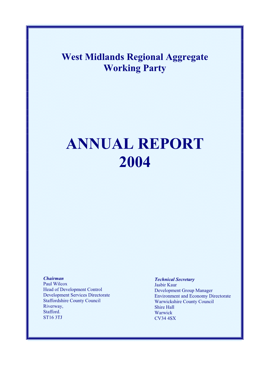 Annual Report 2004