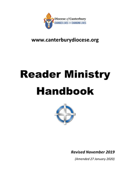 Reader Ministry Handbook